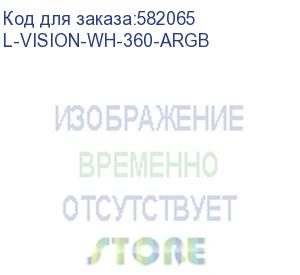 купить система жидкостного охлаждения/ water cooling system thermalright levita vision 360 (360mm, led, white, argb/ fans: 3x120mm, 68.9cfm, 28.2dba, 2000rpm/ pump height 98mm, 3000rpm, rad thickness 27mm/ s: 1700, 1200, 1851, 115x, 2011, 2066, am5, am4) l-visio
