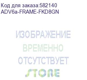 купить цветная панель для экранированного разъема серии fkd8, цвет - зеленый (at-group) adv6a-frame-fkd8gn