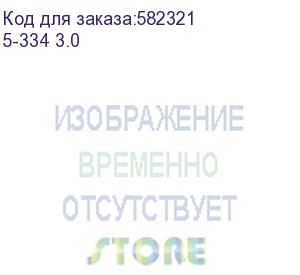 купить кабель соединительный аудио premier 5-334 3.0, jack 3.5 (m) - 2хrca (m), медный, 3м, gold, черный/серый
