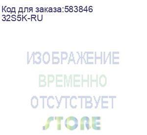 купить 32 телевизор tcl 32s5k-ru qled, full hd, смарт тв, google tv, черный