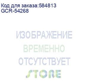 купить gcr pro кабель питания черный, 2.0m, плоская вилка - c7, 2*0,75mm, медь gcr-54268
