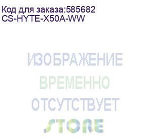купить корпус без блока питания/ case hyte x50 air, midi-tower, no fans, 2xusb-a 3.2, 1xusb type-c, e-atx, atx, matx, mitx snow white cs-hyte-x50a-ww