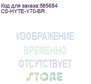 купить корпус без блока питания/ case hyte y70, midi-tower, tg, no fans, 2xusb-a 3.2, 1xusb type-c, e-atx, atx, matx, mitx black cherry cs-hyte-y70-br
