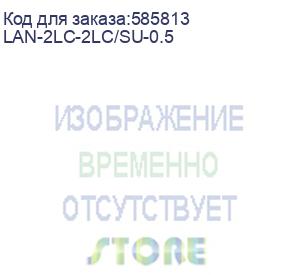 купить патч-корд lanmaster lan-2lc-2lc/su-0.5 2x9/125 os1/os2 lc дуплекс-lc дуплекс 0.5м lszh оранжевый (lanmaster)