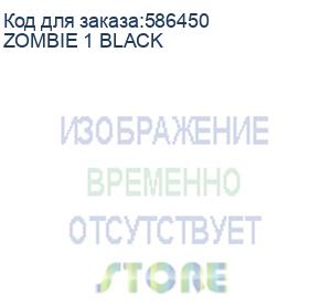 купить кресло игровое zombie 1, ткань, до 120кг, черный zombie 1 black
