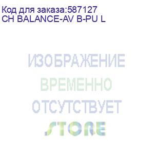 купить кресло бюрократ ch balance-av pu, экокожа, до 120кг, фиксированные подлокотники, черный (бюрократ) ch balance-av b-pu l