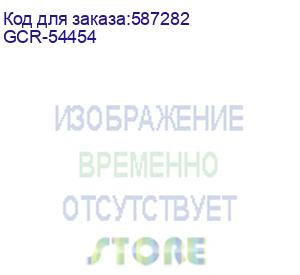 купить gcr pro удлинитель патч-корда прямой 5.0m, utp медь, кат.6а, strong в оплетке текстиль, черно-белый, 24awg, ethernet high speed 10 гбит/с, rj45, t568b, gcr-54454