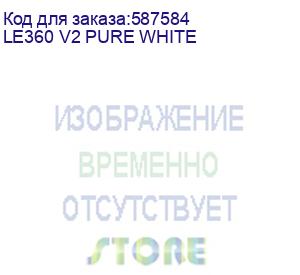 купить система водяного охлаждения deepcool le360 v2 pure white lga1851/1700/1200/115x/am5/am4 (6шт/кор,tdp 300w, argb pump, anti-leak edition, pwm, triple fan, белый) ret (r-le360pure-whlnmd-g-1) deepcool